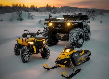 Бигфуты, квадроциклы и снегоходы становятся популярными видами активного отдыха в Пензе